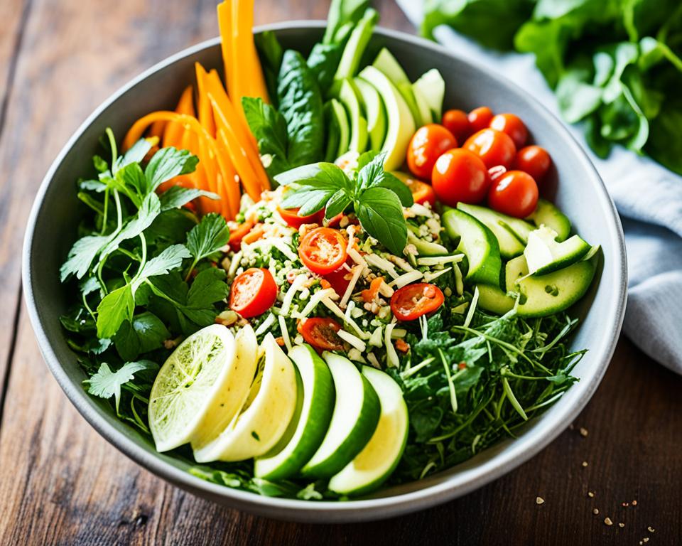 plant-based thai salad